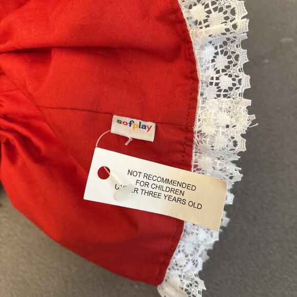 Topsy Turvy Flip Doll Little Red Riding Hood Grandma Wolf Vtg 3-In-1 Soft Play - Picture 2 of 6